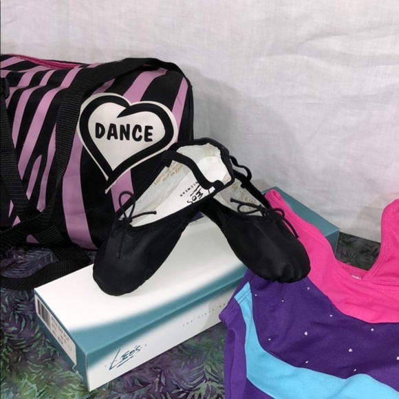 Leo's Dancewear Other - Leos Black Ballet Shoes Style 48 Width: W